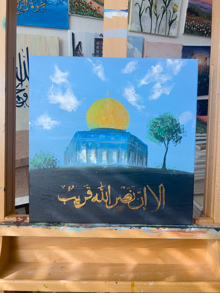 Al Quds Art Class with Tawasaw