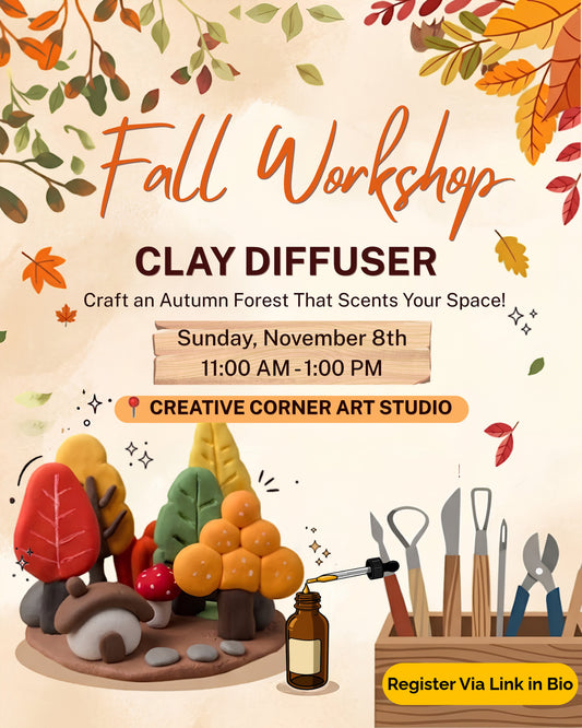 Clay Diffuser Workshop | A Creative Experience with June