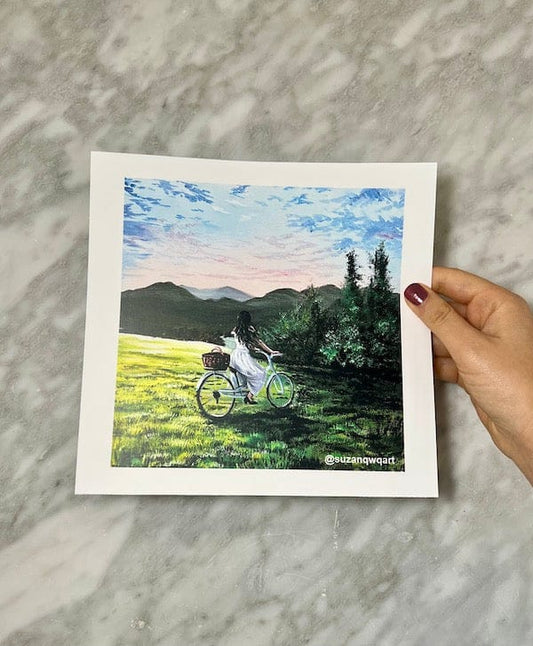 bike art print