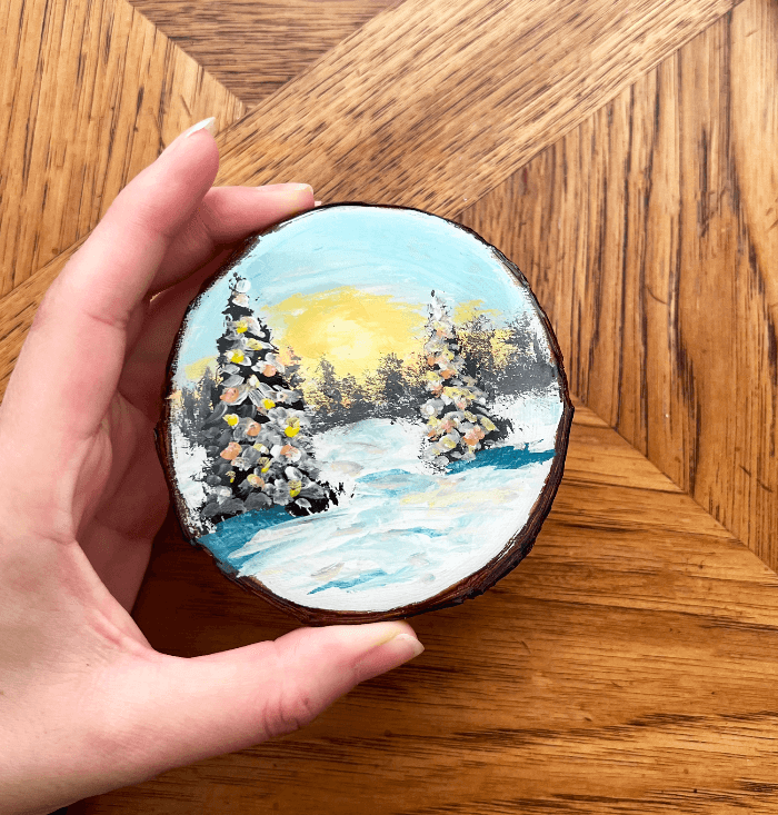 Limited- Resin coated wood slices